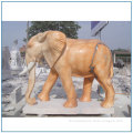 Nature Marble Life Size Elephant Statue For Sale
